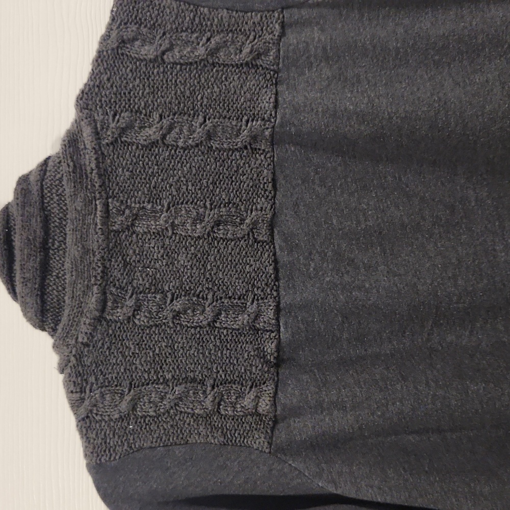 Lucky Brand Women's Cardigan - Charcoal Gray - Picture 8 of 13